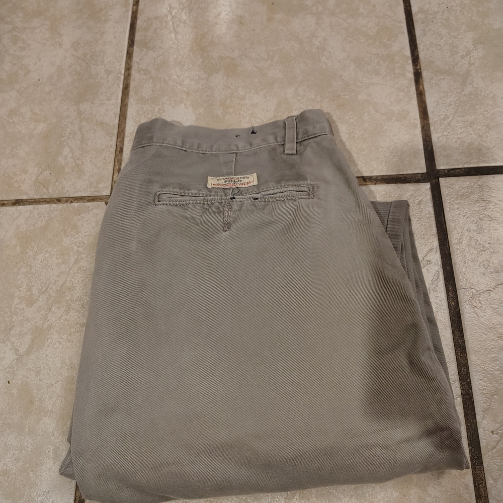 Ralph Lauren Men's Gray Chinos